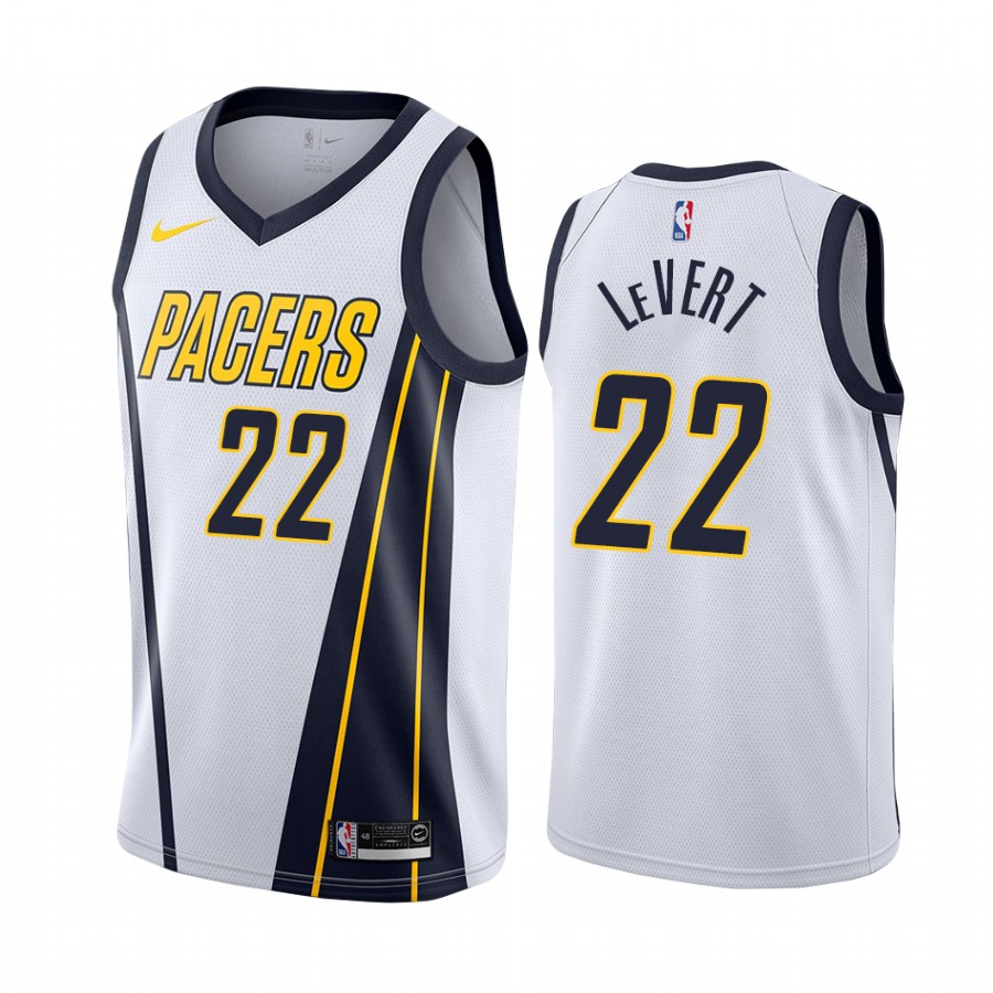 Caris Levert Indiana Pacers 2020-21 Earned Edition White #22 Jersey 2021 Trade