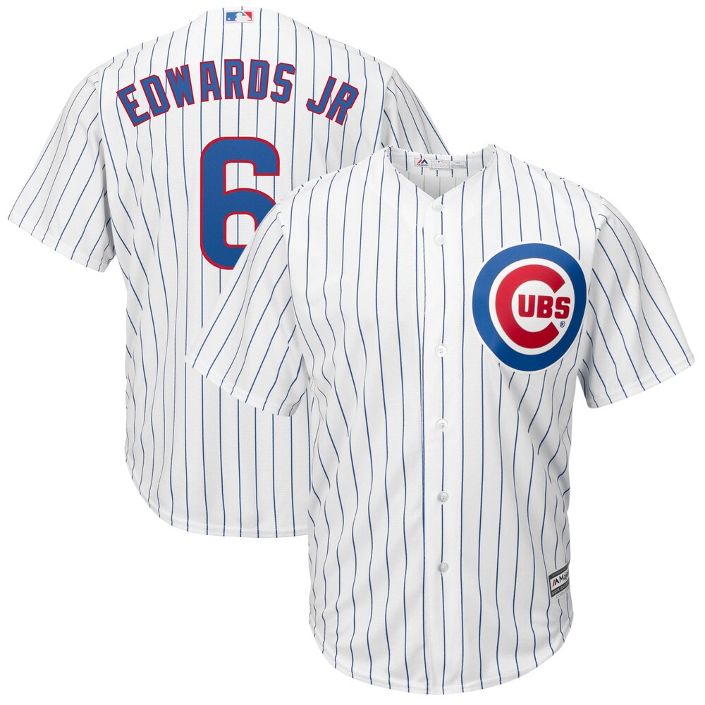 Carl Edwards Jr. Chicago Cubs Majestic Home Cool Base Player Jersey - White