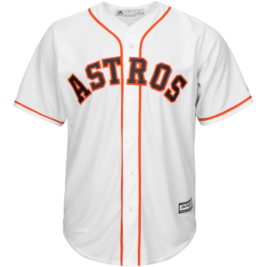 Alternative view of Carlos Correa Houston Astros Majestic Official Cool Base Player Jersey – White