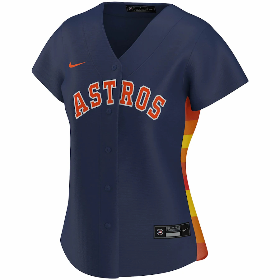 Alternative view of Carlos Correa Houston Astros Women's Alternate 2020 Replica Player Jersey ÃƒÂ¢Ã¢â€šÂ¬Ã¢â‚¬Å“ Navy