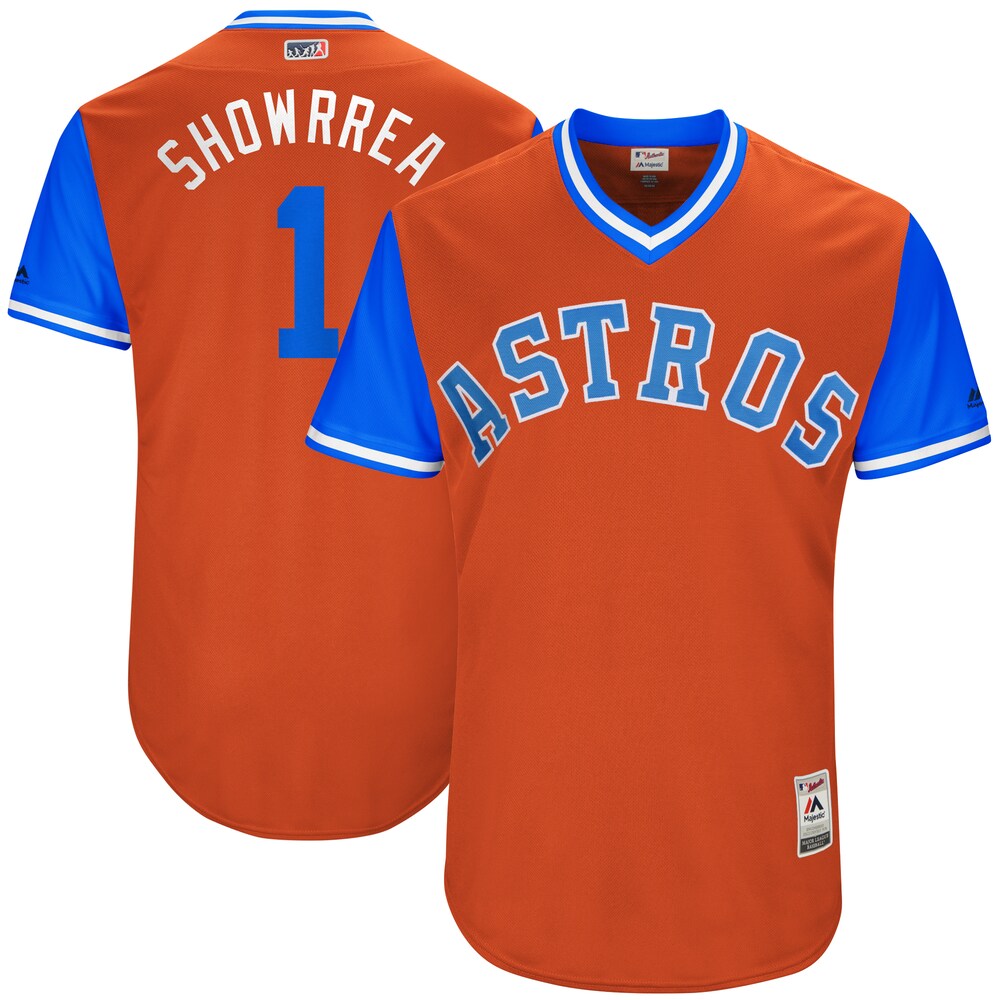 Carlos Correa "showrrea" Houston Astros Majestic 2017 Players Weekend Jersey - Orange