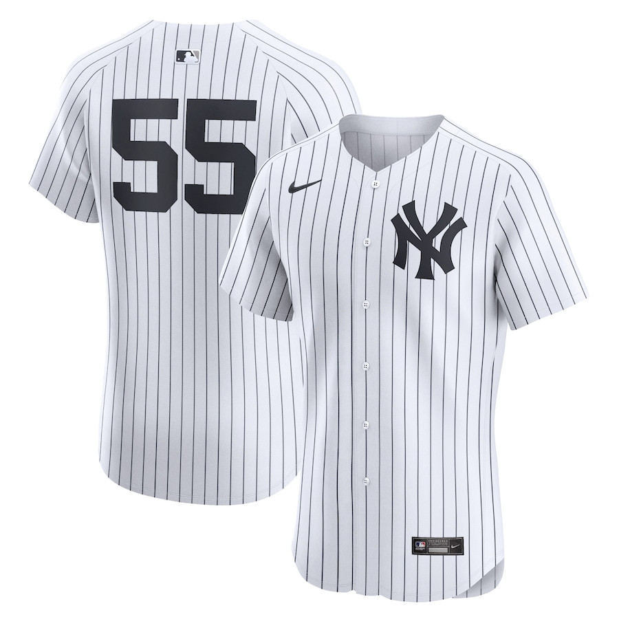 Carlos Rodon 55 New York Yankees Home Elite Player Men Jersey - White 
