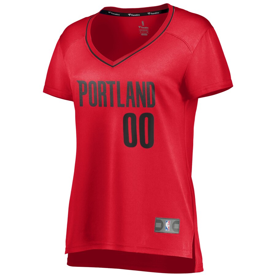 Alternative view of Carmelo Anthony Portland Trail Blazers Fanatics Branded Women's 2019/20 Fast Break Replica Player Jersey Red - Statement Edition