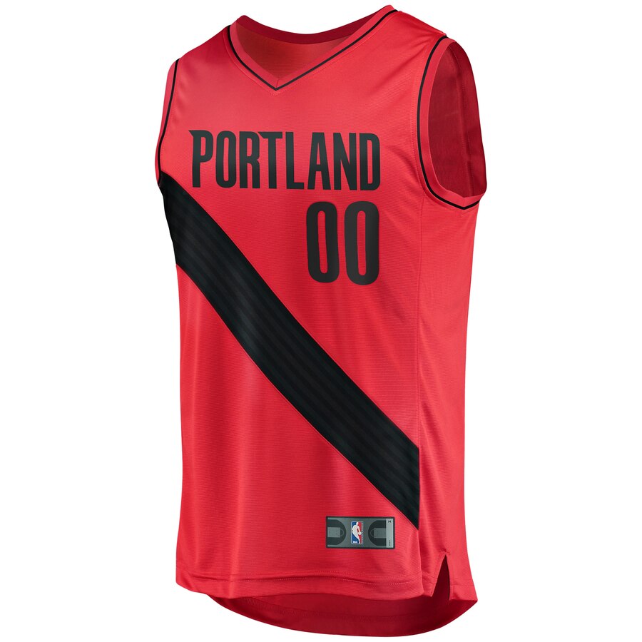 Alternative view of Carmelo Anthony Portland Trail Blazers Fanatics Branded Youth 2019/20 Fast Break Replica Player Jersey Red - Statement Edition