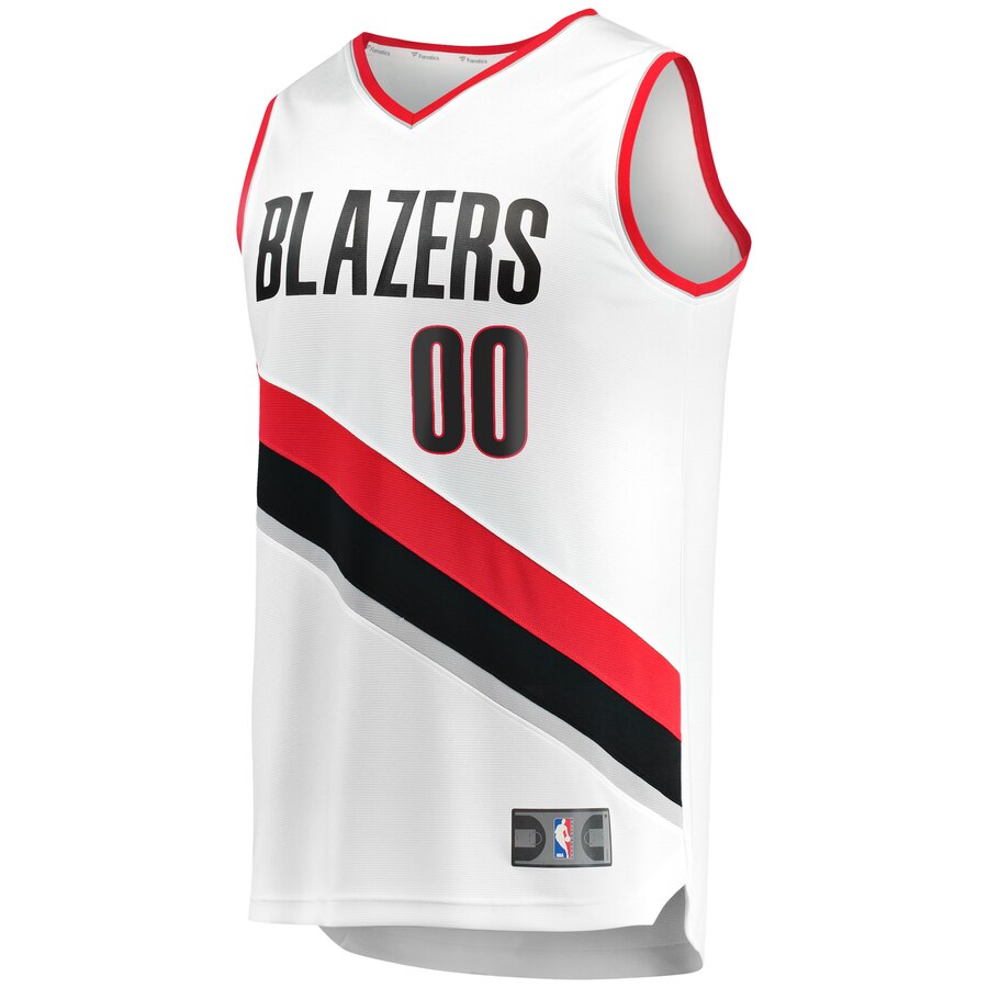 Alternative view of Carmelo Anthony Portland Trail Blazers Fanatics Branded Youth 2019/20 Fast Break Replica Player Jersey White - Association Edition