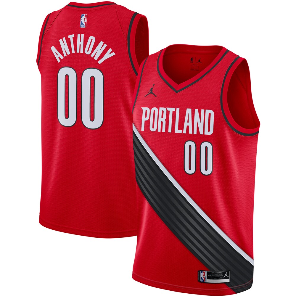 Carmelo Anthony Portland Trail Blazers Jordan Brand 2020/21 Swingman Jersey - Statement Edition - Red