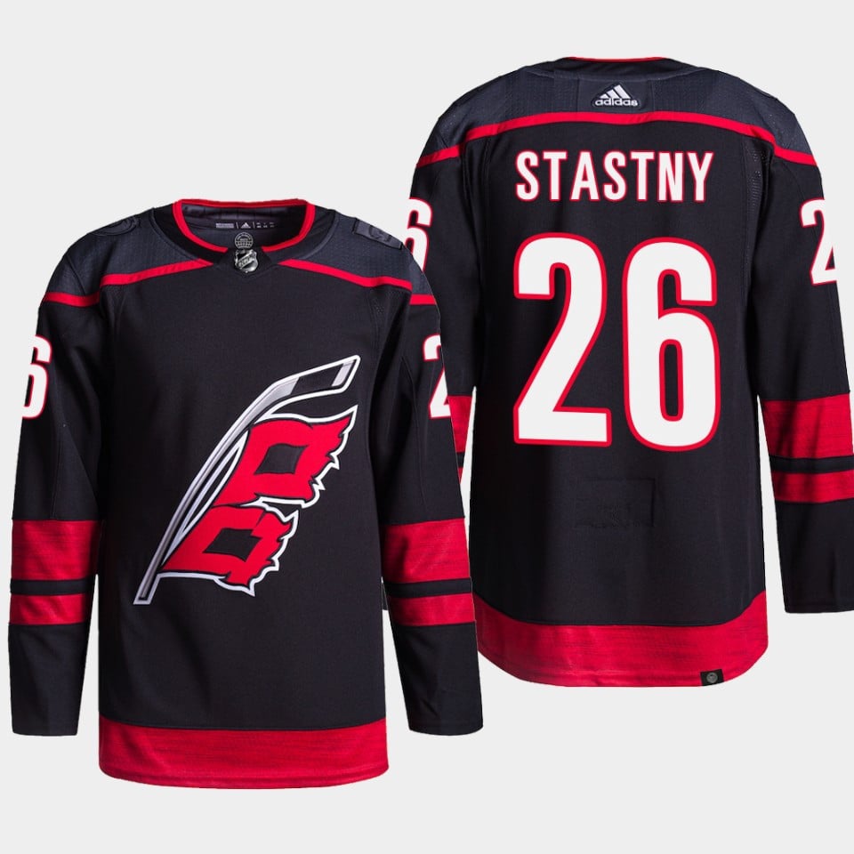 Carolina Hurricanes Paul Stastny 26 Black Alternate Primegreen Jersey - JS316 