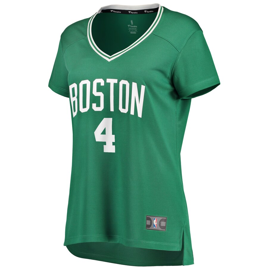 Alternative view of Carsen Edwards Boston Celtics Fanatics Branded Women's Fast Break Replica Player Jersey - Icon Edition - Black