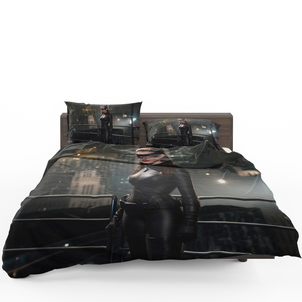 Catwoman In The Dark Knight Rises Movie Bedding Set - Custom Bedding Set