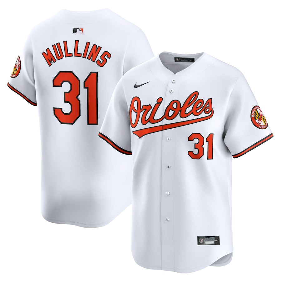 Cedric Mullins 31 Baltimore Orioles Home Limited Player Men Jersey - White