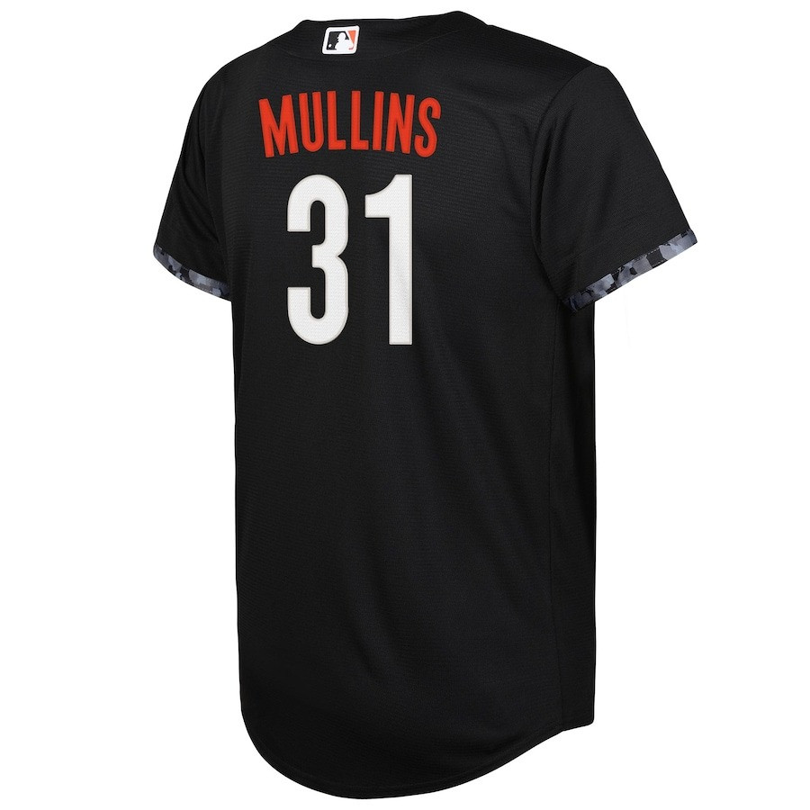 Alternative view of Cedric Mullins 31 Baltimore Orioles Youth 2023 City Connect Jersey - Black