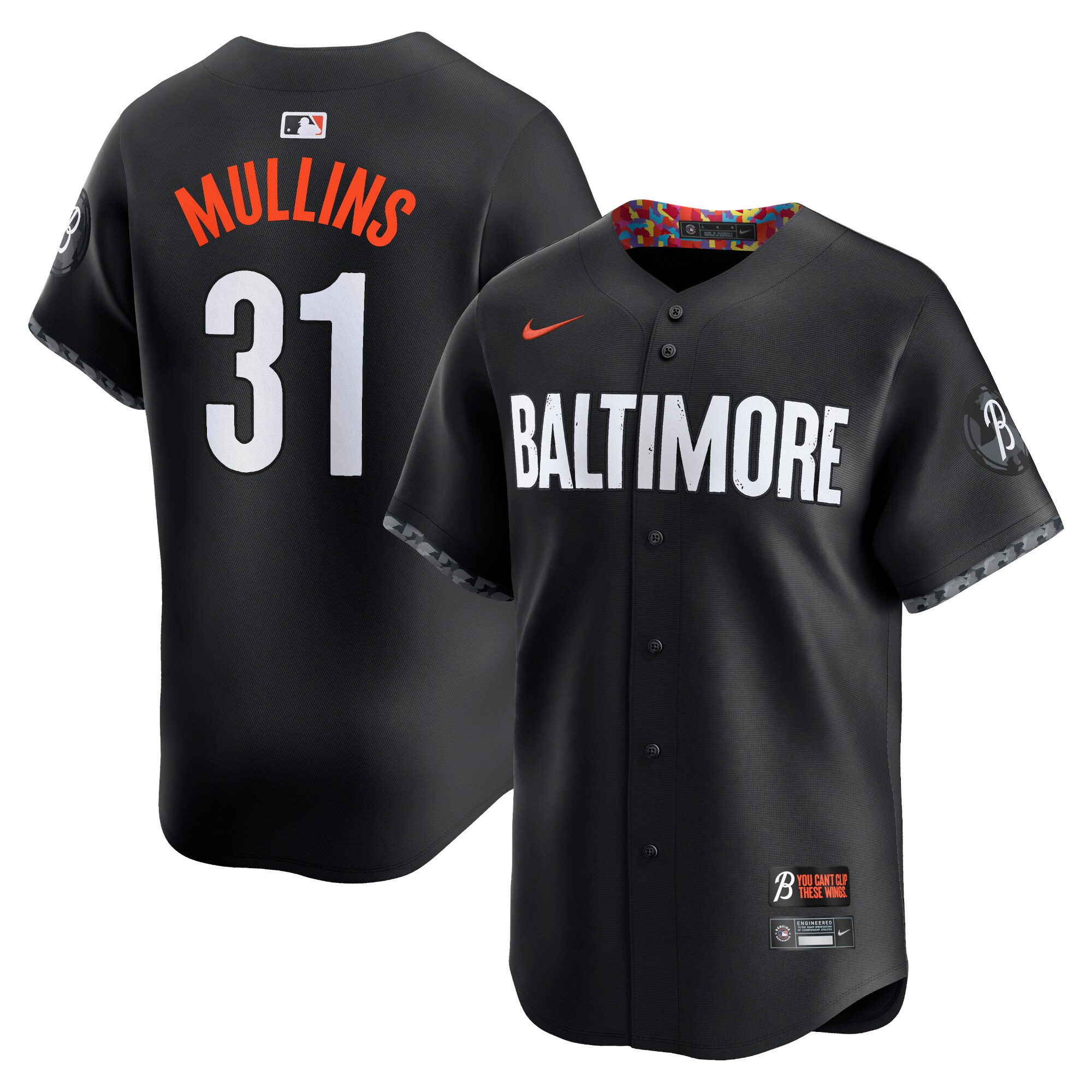 Cedric Mullins Baltimore Orioles City Connect Limited Player Jersey - Black