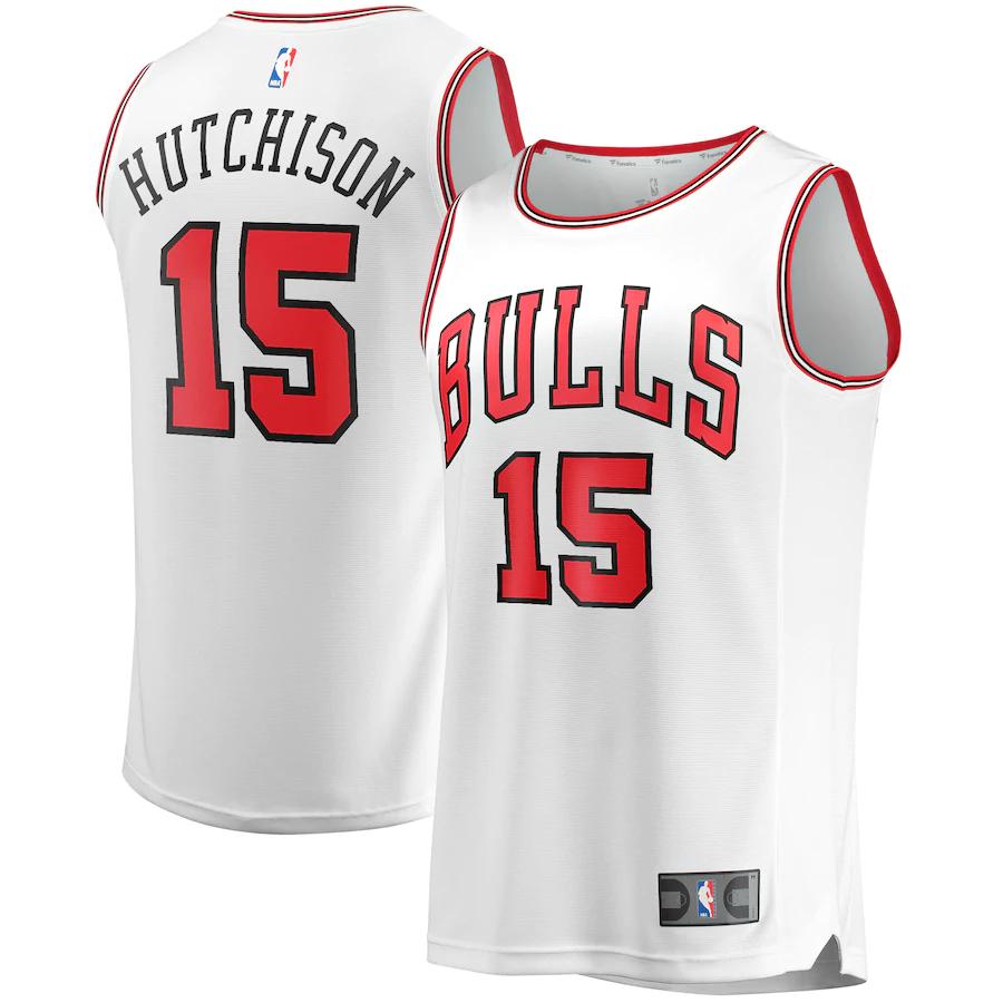 Chandler Hutchison Chicago Bulls Fanatics Branded Fast Break Player Jersey - Association Edition - White