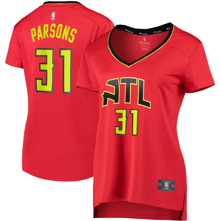 Chandler Parsons Atlanta Hawks Fanatics Branded Women's Fast Break Replica Player Jersey Red - Statement Edition
