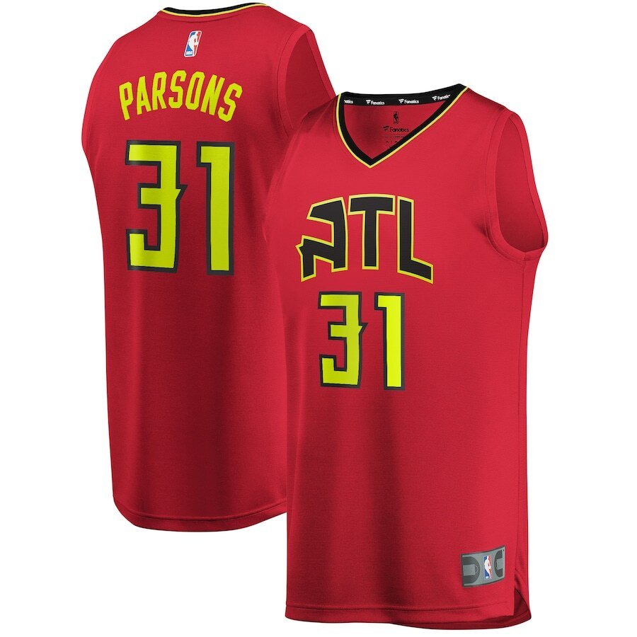 Chandler Parsons Atlanta Hawks Youth Fast Break Player Jersey - Statement Edition - Red