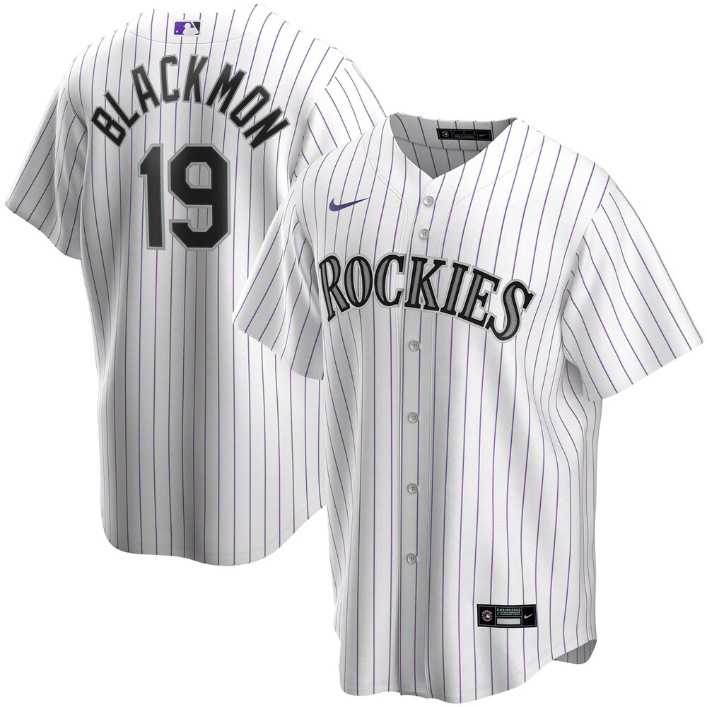 Charlie Blackmon Colorado Rockies Home 2020 Player Jersey - White