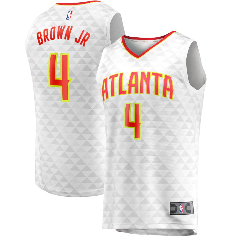 Charlie Brown Jr. Atlanta Hawks Fanatics Branded Fast Break Player Jersey - Association Edition - White