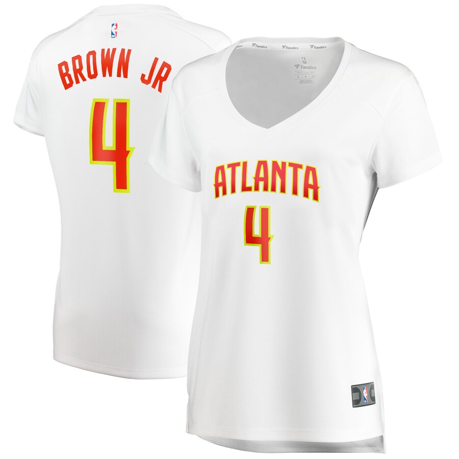 Charlie Brown Jr. Atlanta Hawks Fanatics Branded Women's Fast Break Player Jersey - Association Edition - White