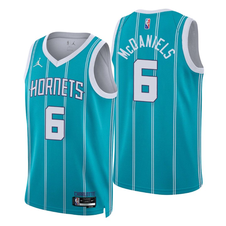 Charlotte Hornets Jalen Mcdaniels 75th Anniversary Diamond Jersey Icon