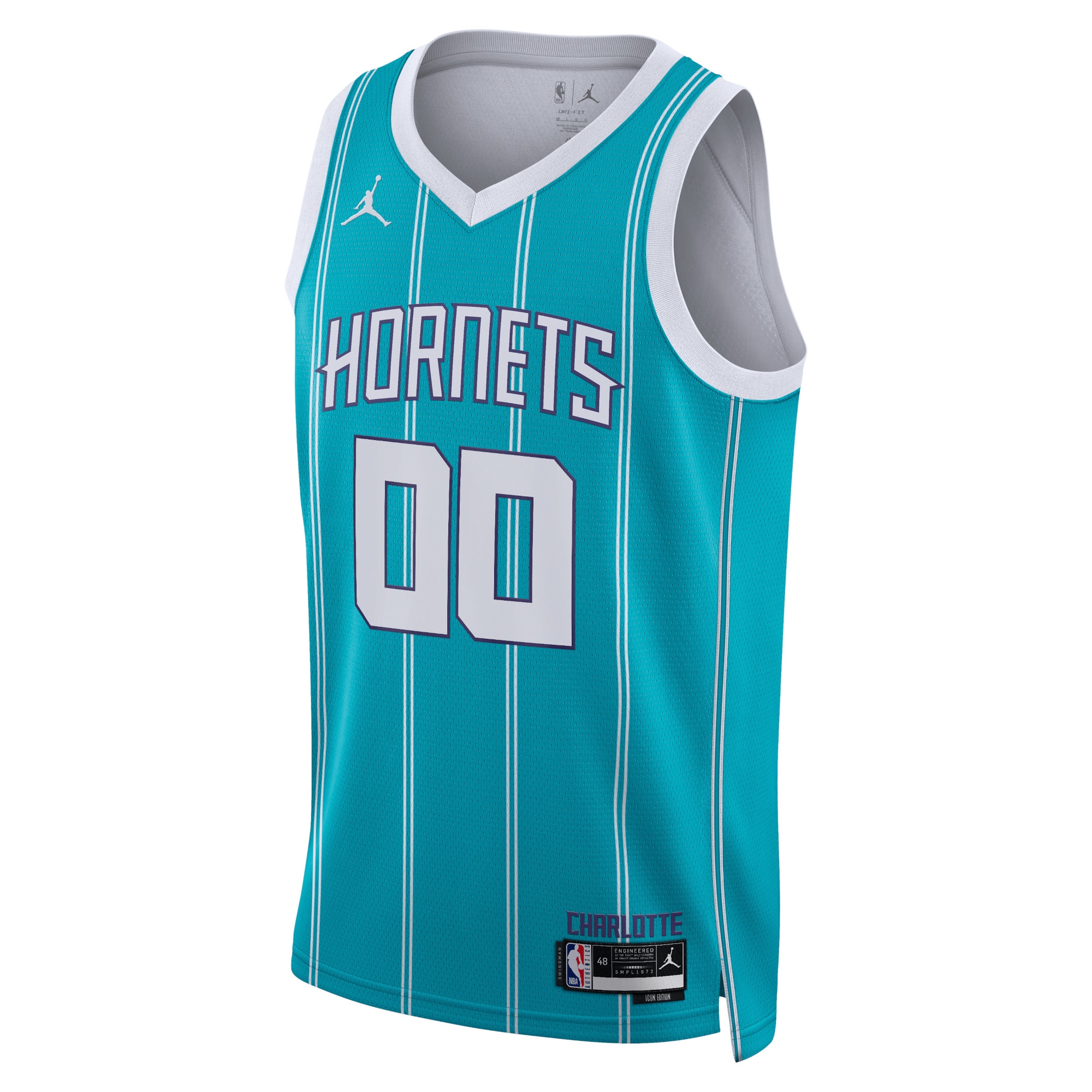 Charlotte Hornets Jordan Icon Edition Swingman Jersey - Custom - Unisex - JS971 