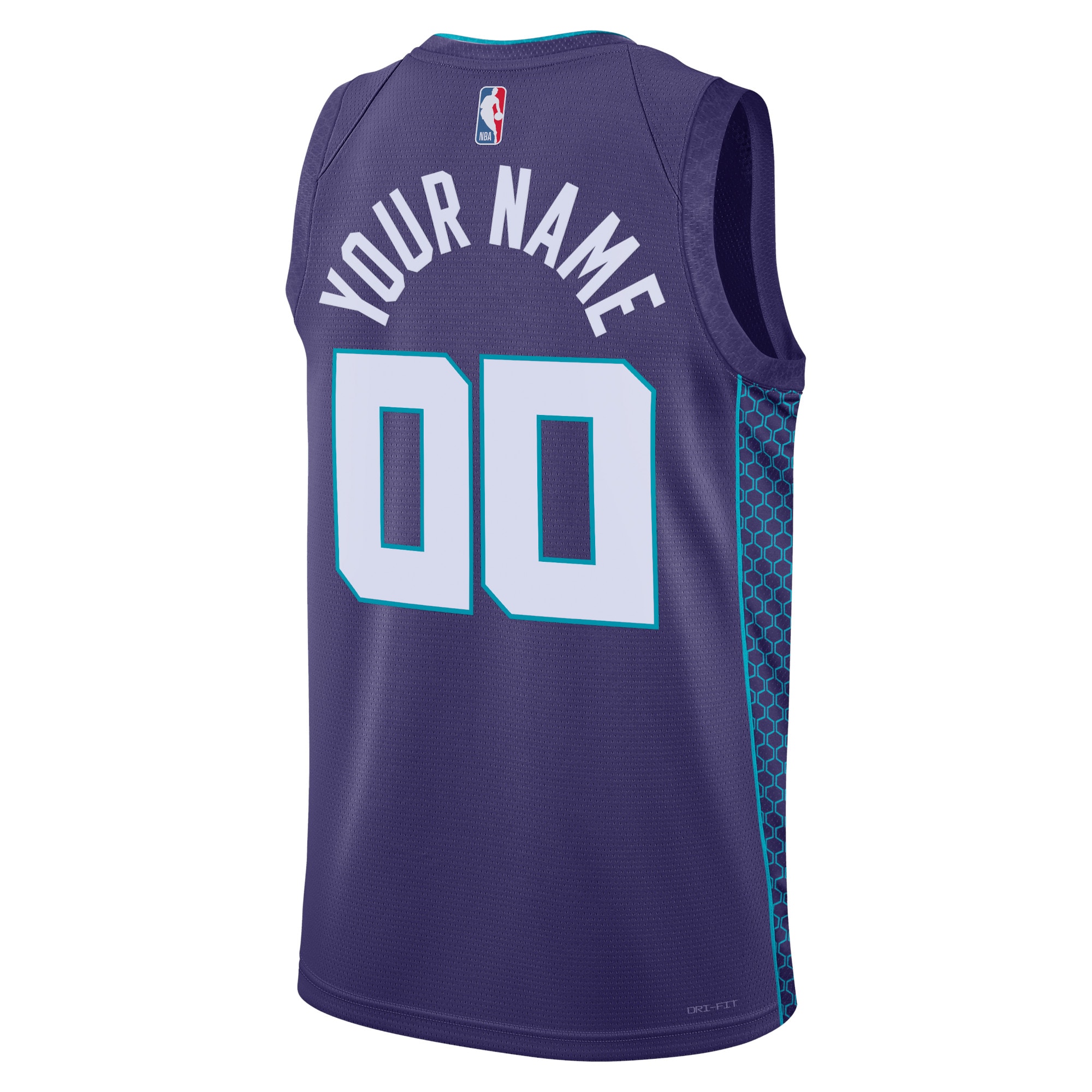 Alternative view of Charlotte Hornets Jordan Statement Edition Swingman Jersey - Custom - Unisex - JS143 