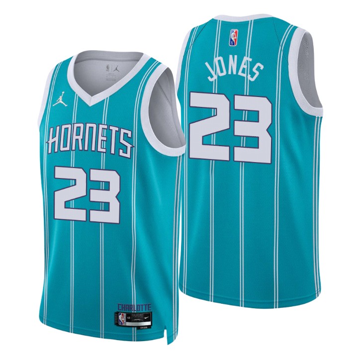 Charlotte Hornets Kai Jones 75th Anniversary Diamond Jersey Icon