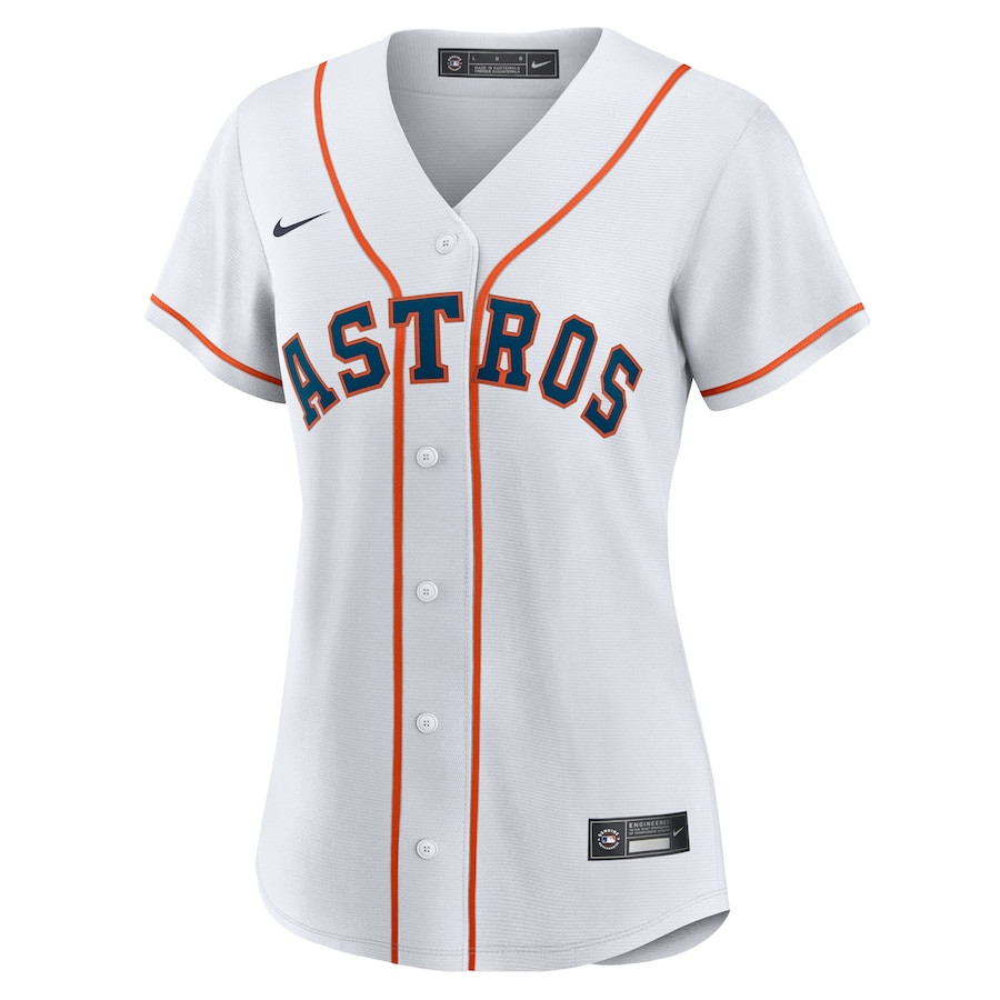 Alternative view of Chas McCormick 20 Houston Astros Home Player Women Jersey - White 