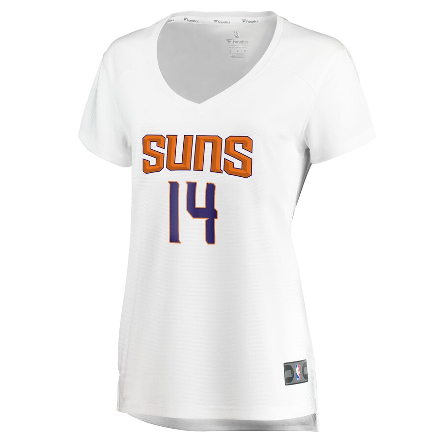 Alternative view of Cheick Diallo Phoenix Suns Fanatics Branded Women's Fast Break Player Replica Jersey - Association Edition - White