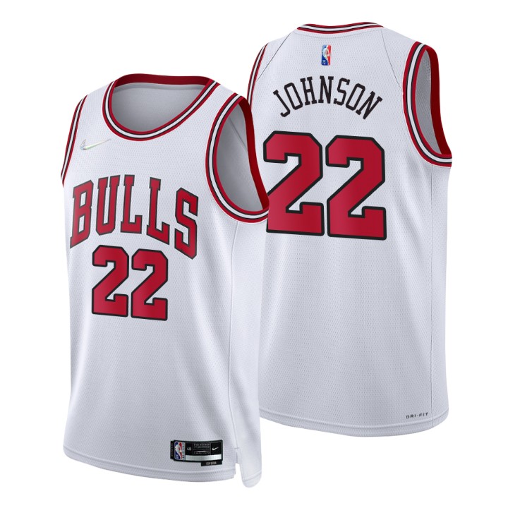 Chicago Bulls Alize Johnson 75th Anniversary Diamond Jersey Association