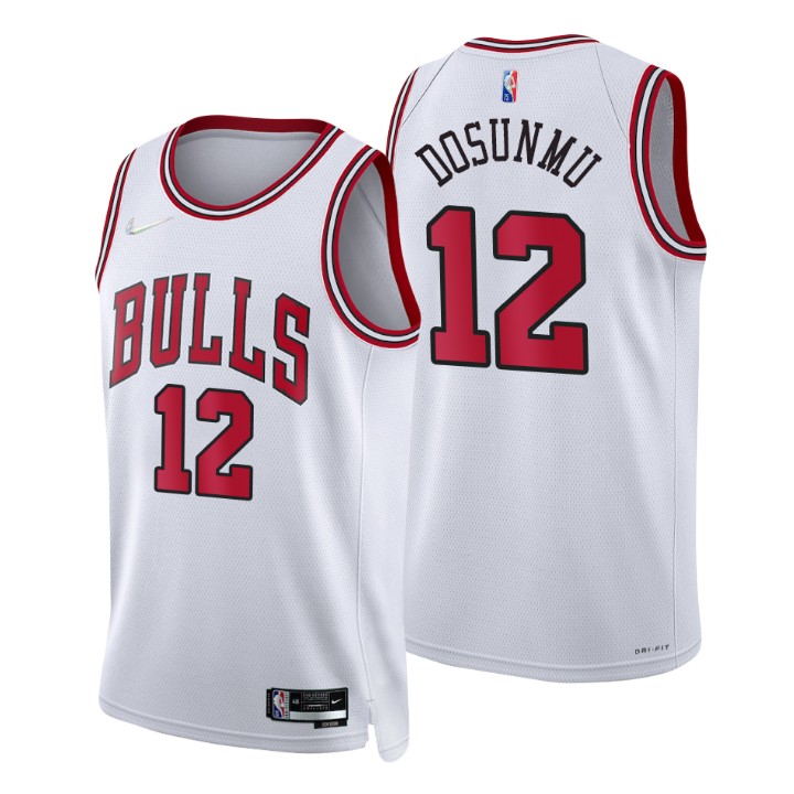 Chicago Bulls Ayo Dosunmu 75th Anniversary Diamond Jersey Association