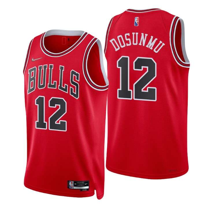 Chicago Bulls Ayo Dosunmu 75th Anniversary Diamond Jersey Icon