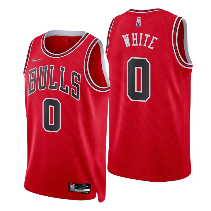 Chicago Bulls Coby White 75th Anniversary Diamond Jersey Icon