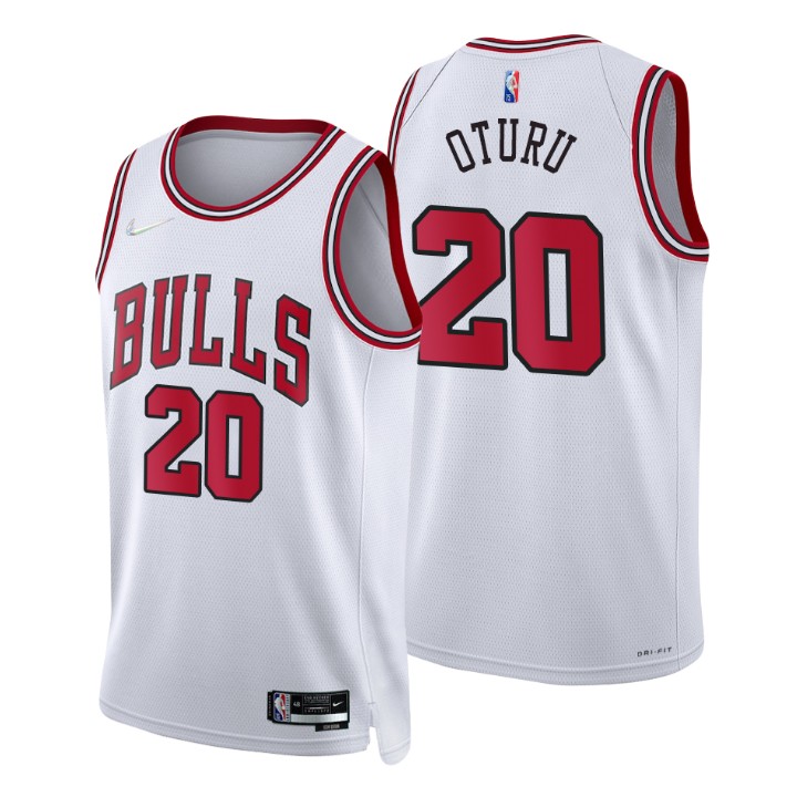 Chicago Bulls Daniel Oturu 75th Anniversary Diamond Jersey Association