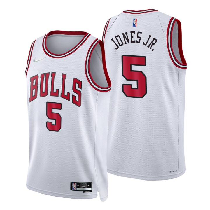 Chicago Bulls Derrick Jones Jr. 75th Anniversary Diamond Jersey Association