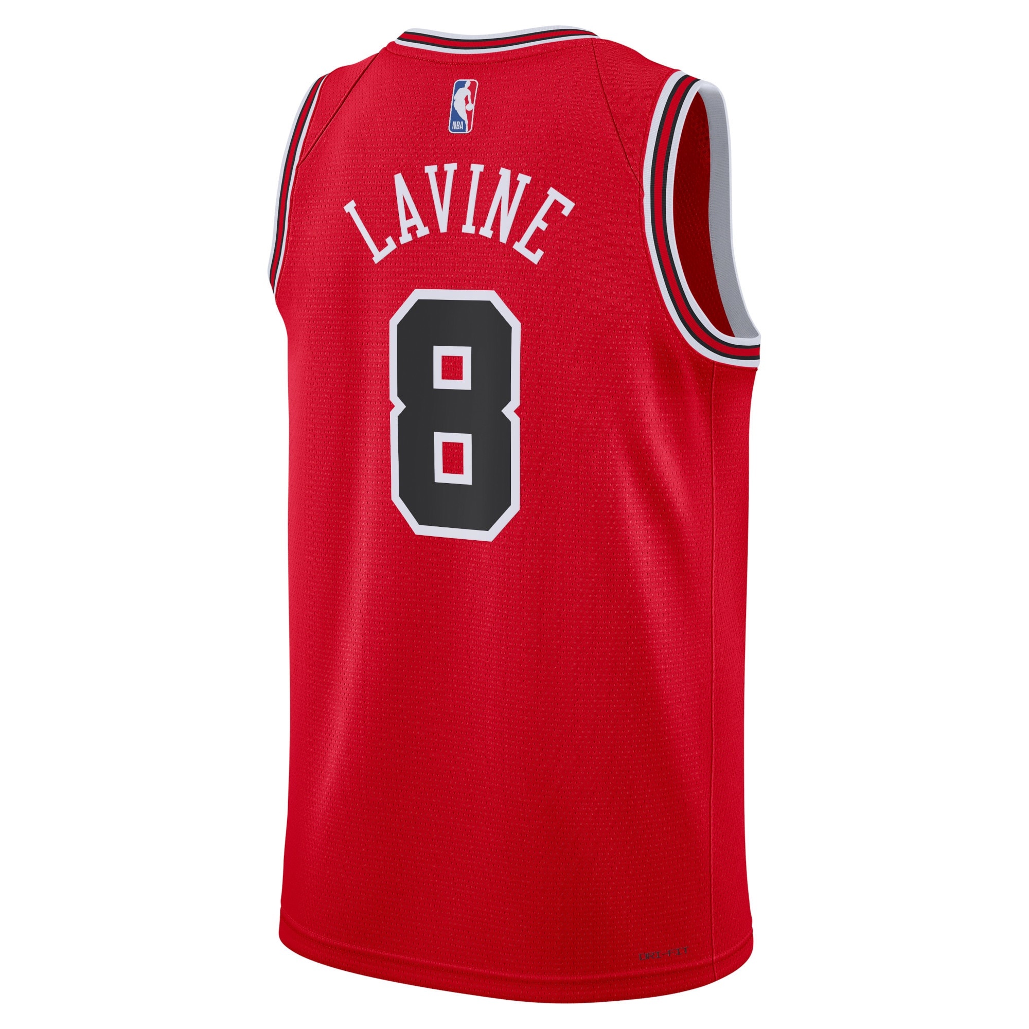 Alternative view of Chicago Bulls Icon Swingman Jersey - Zach Lavine - Unisex - JS573 
