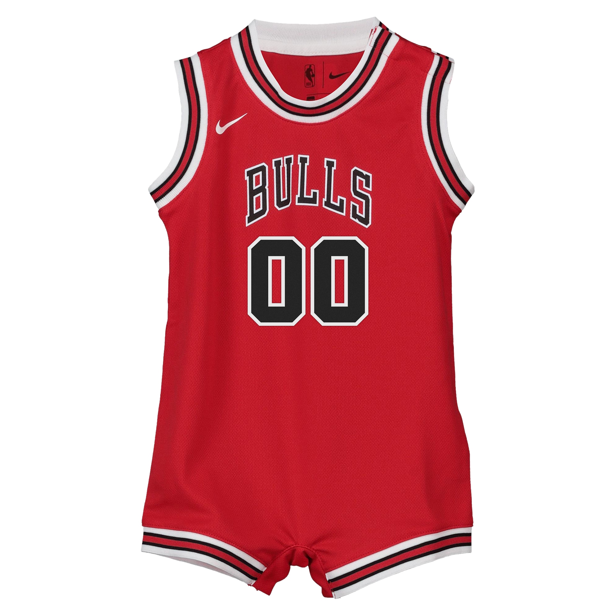 Alternative view of Chicago Bulls Onesie Jersey - Custom - Infant - JS332 