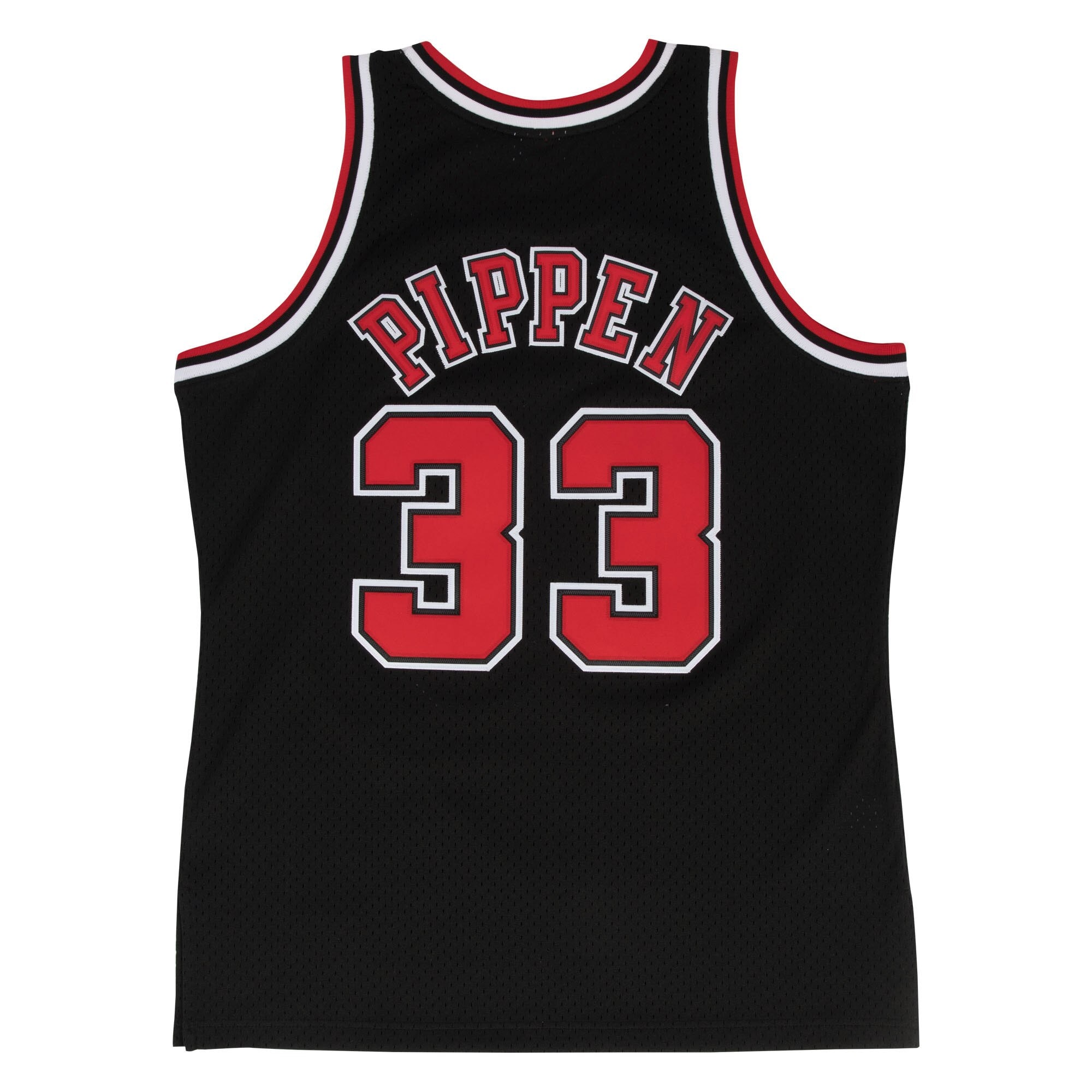 Chicago Bulls Scottie Pippen 1997-98 Hardwood Classics Alternate Swingman Jersey By Mitchell & Ness - Black - Mens - JS684 