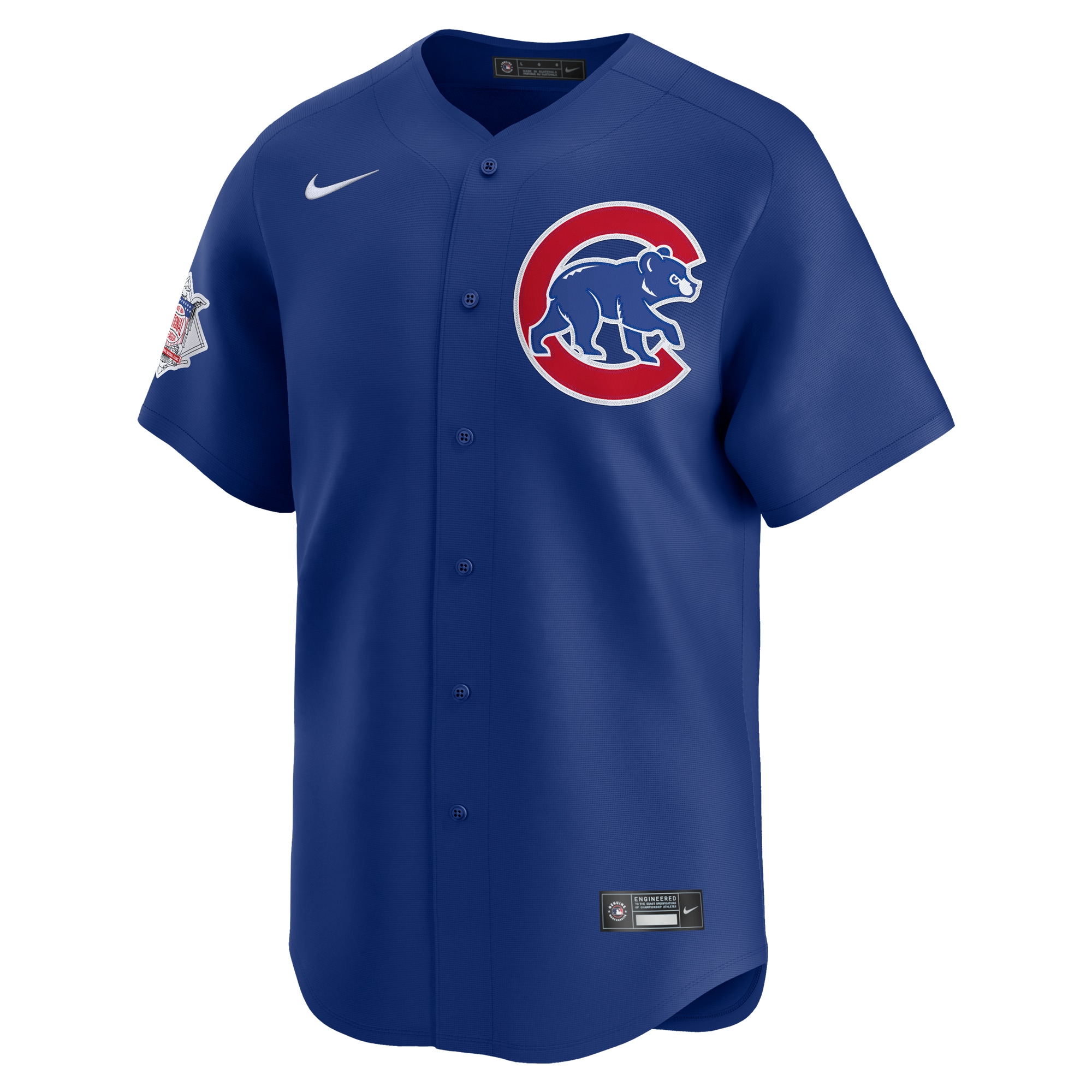 Alternative view of Chicago Cubs Alternate Limited Custom JerseyÃƒâ€šÃ‚Â ÃƒÂ¢Ã¢â€šÂ¬Ã¢â‚¬Å“ Royal