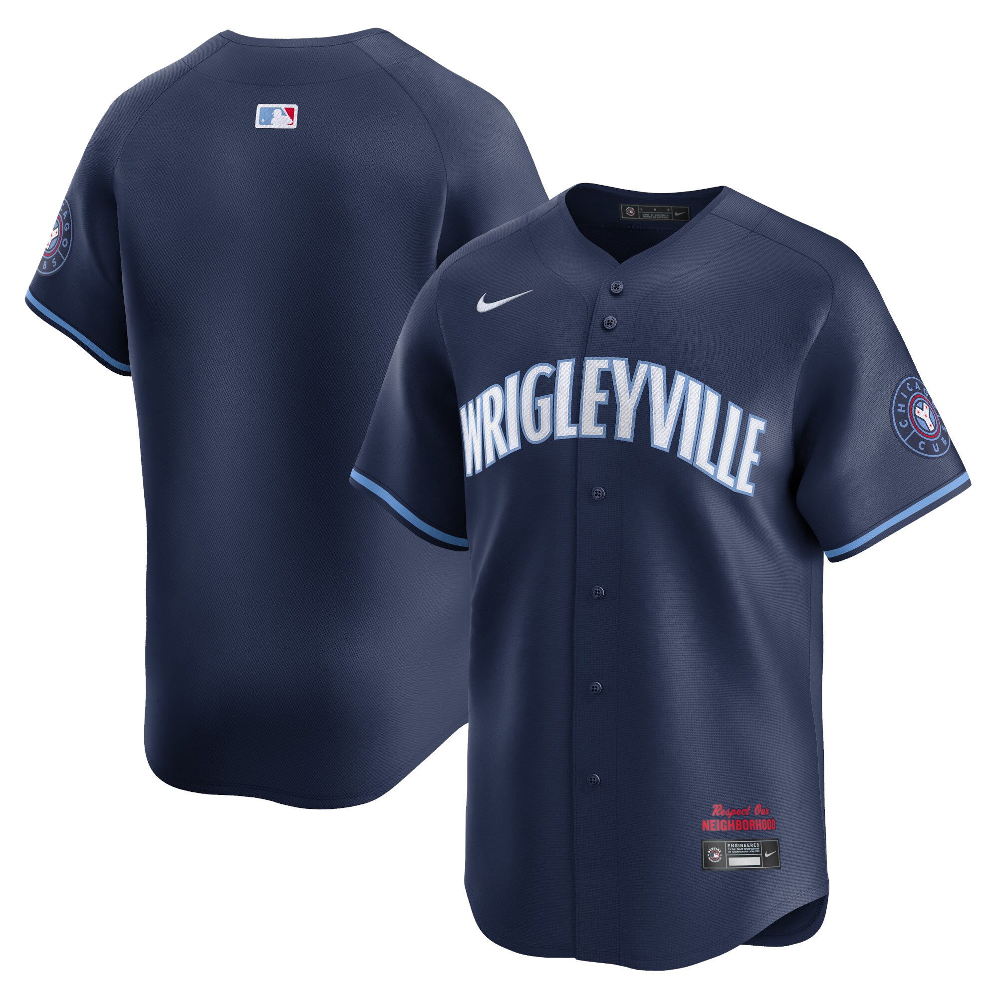Chicago Cubs City Connect Limited Jersey - Navy
