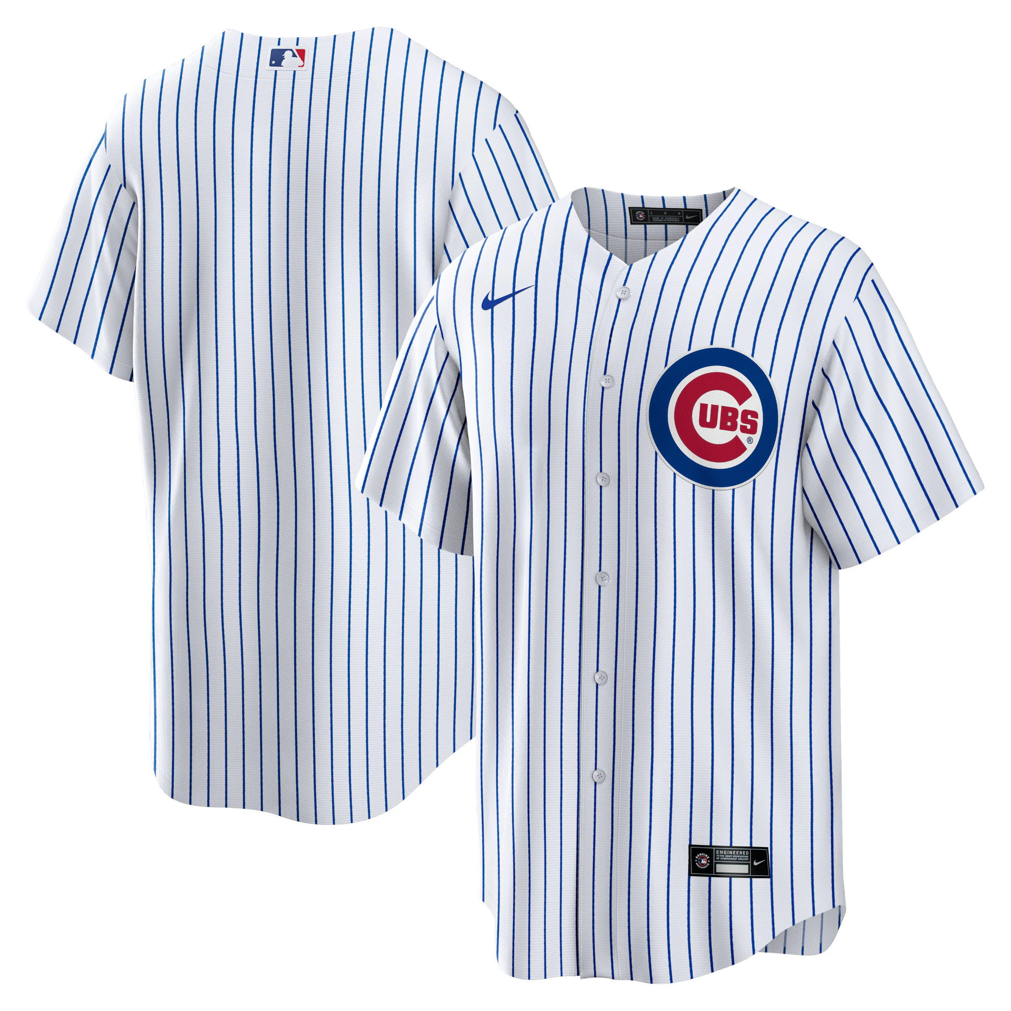 Chicago Cubs Home Blank Replica Jersey – White