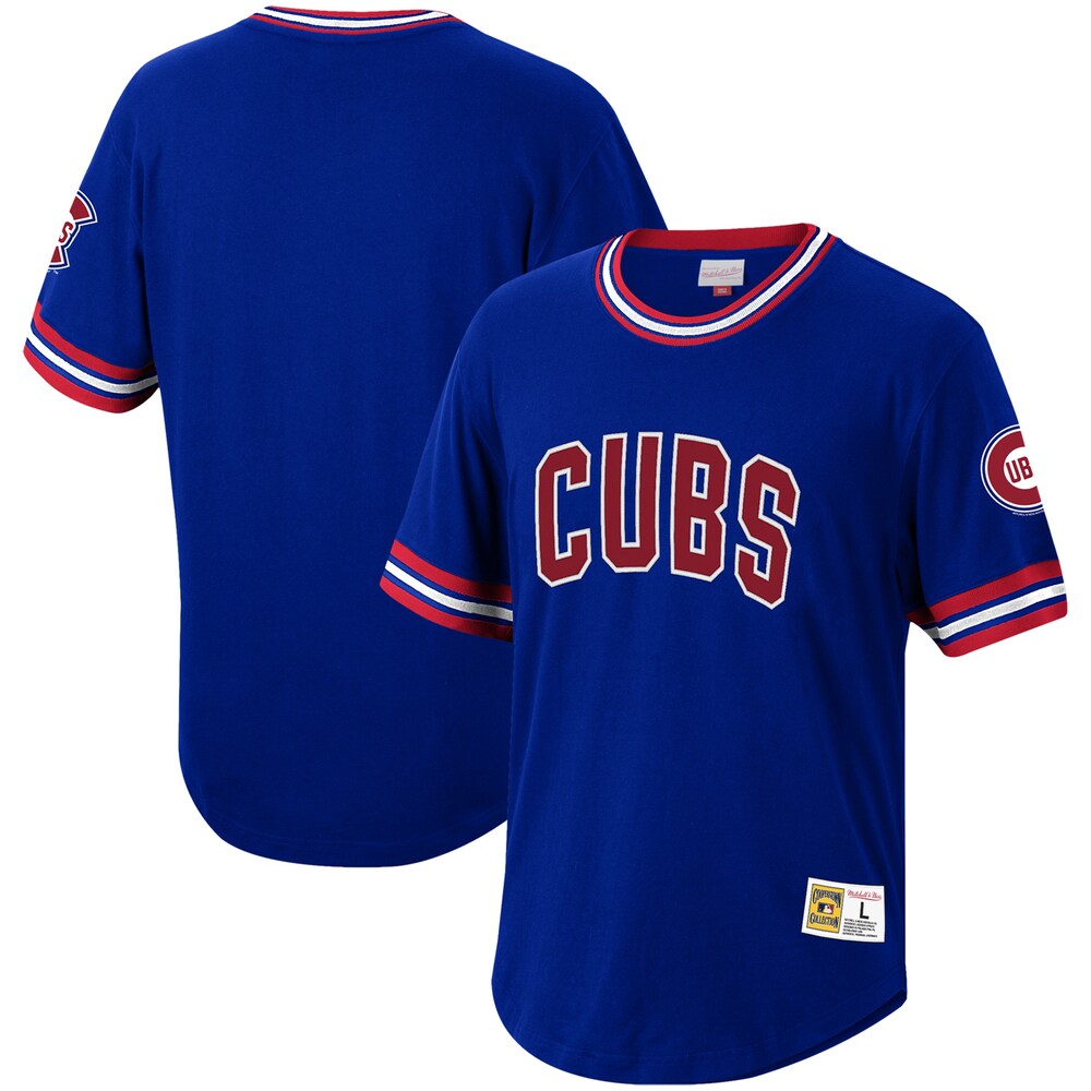 Chicago Cubs Mitchell & Ness Cooperstown Collection Wild Pitch Jersey T-shirt - Royal