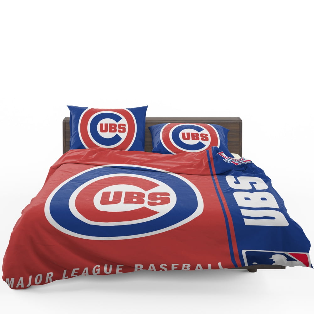 Chicago Cubs MLB Baseball National League Bedding Set - Custom Bedding Set