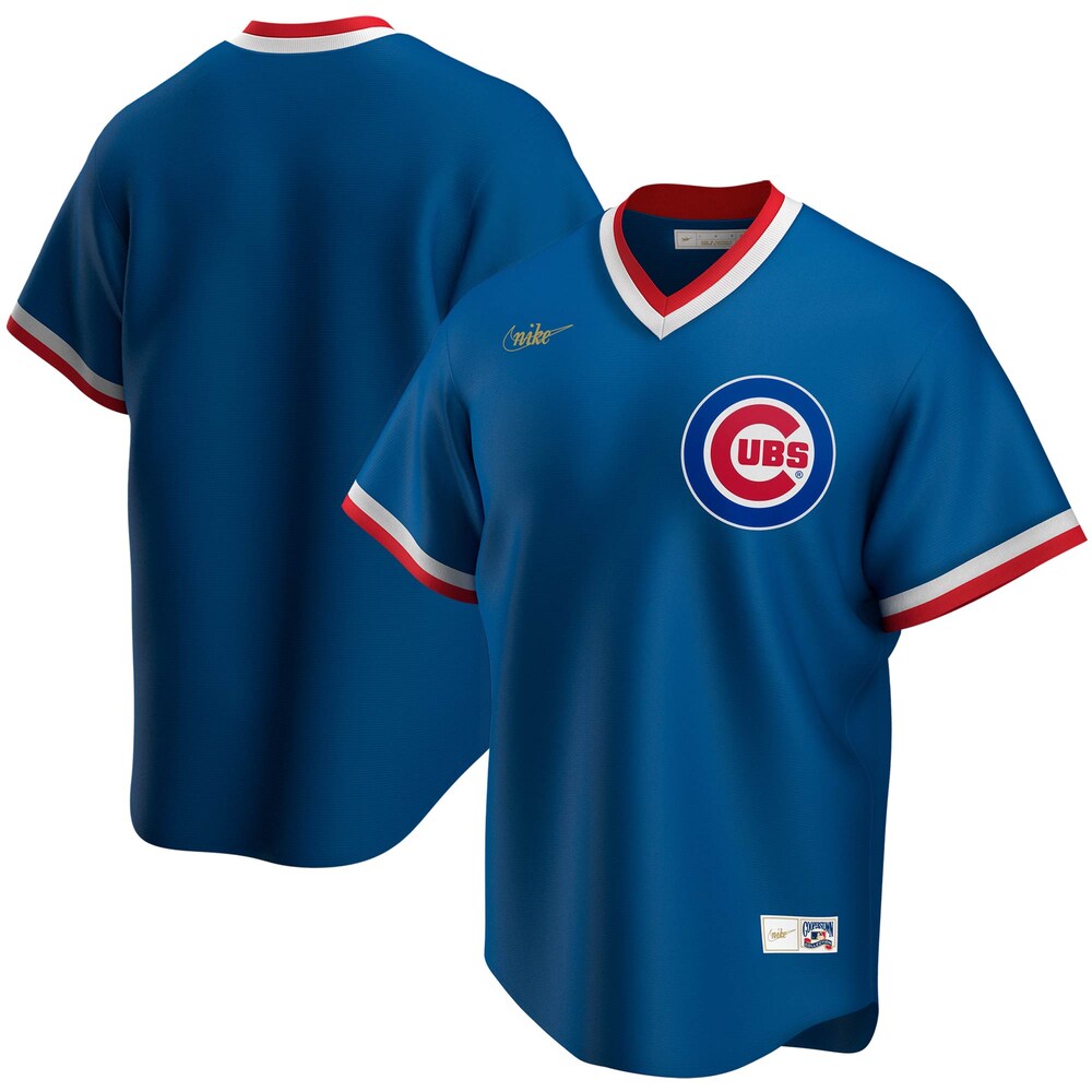 Chicago Cubs Road Cooperstown Collection Team Jersey – Royal