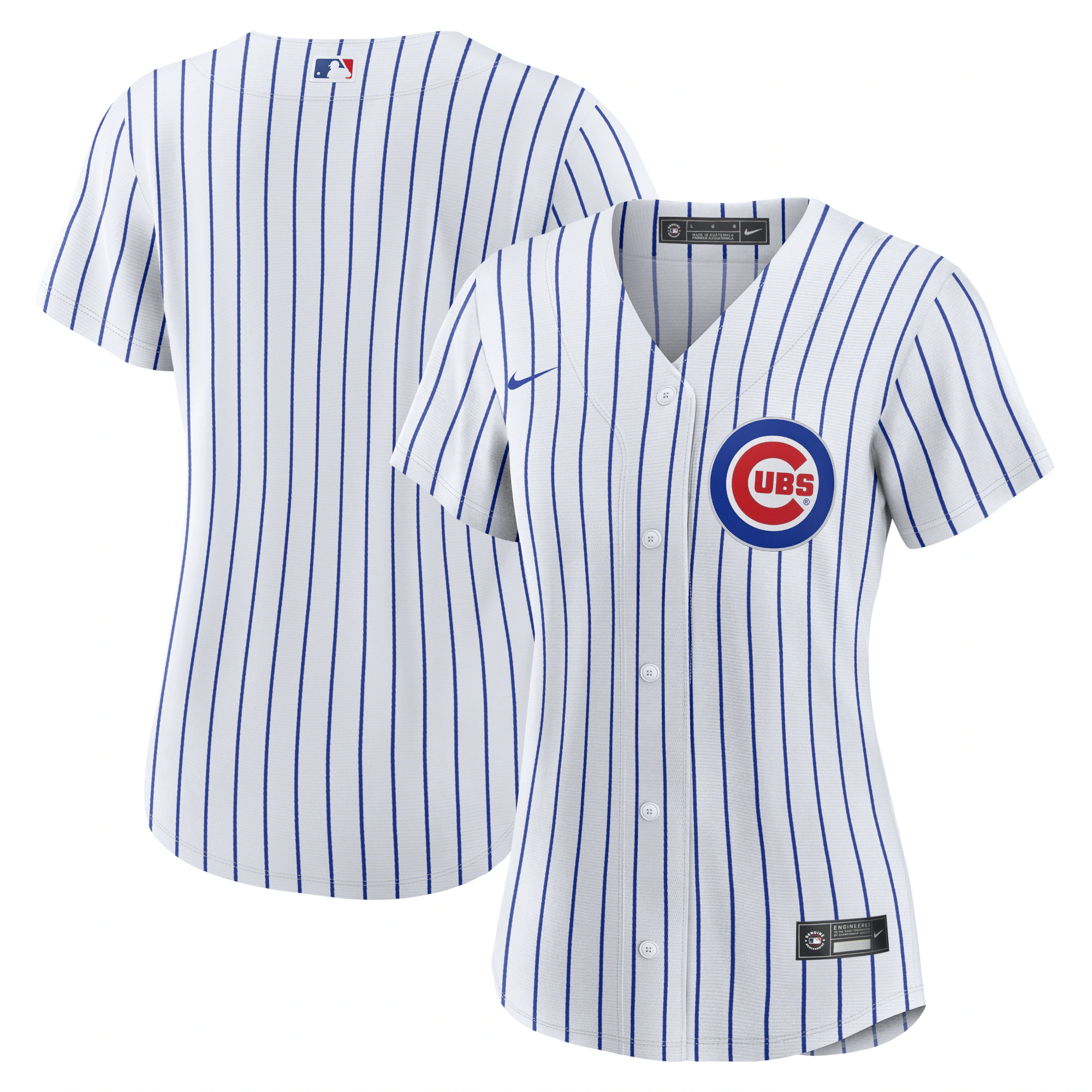 Chicago Cubs Women's Home Replica Team Jersey - White