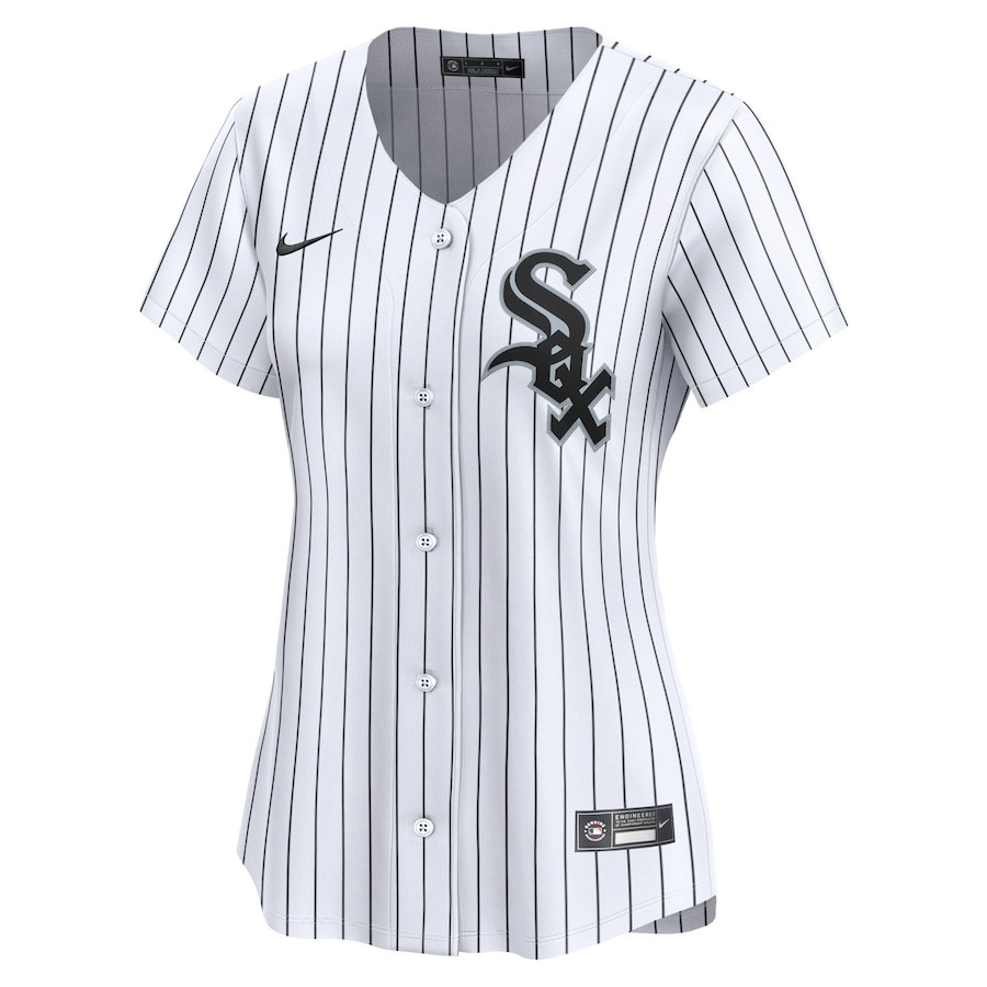 Alternative view of Chicago White Sox 2024 Jackie Robinson Day Home Limited Women Jersey - White