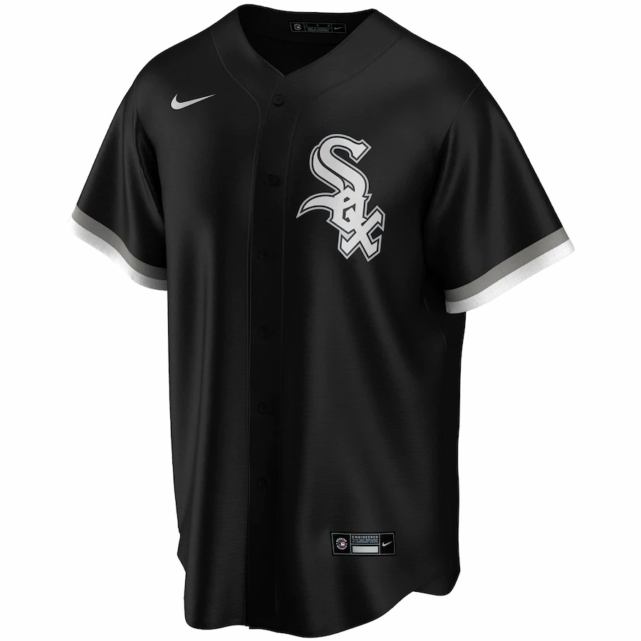 Alternative view of Chicago White Sox Alternate 2020 Replica Team Jersey ÃƒÂ¢Ã¢â€šÂ¬Ã¢â‚¬Å“ Black