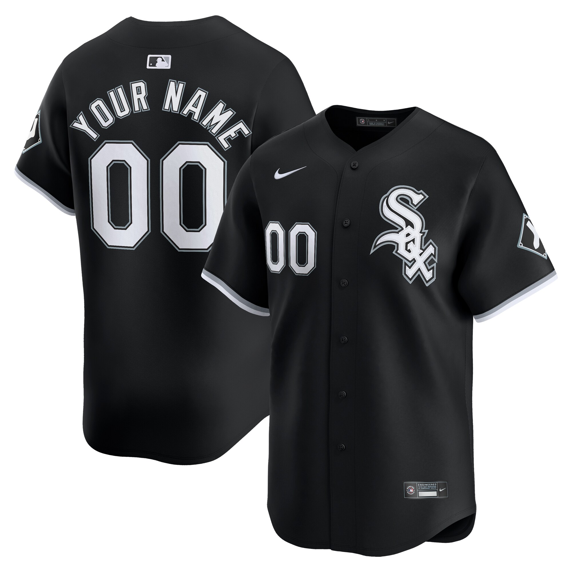 Chicago White Sox Alternate Limited Custom JerseyÃƒâ€šÃ‚Â ÃƒÂ¢Ã¢â€šÂ¬Ã¢â‚¬Å“ Black