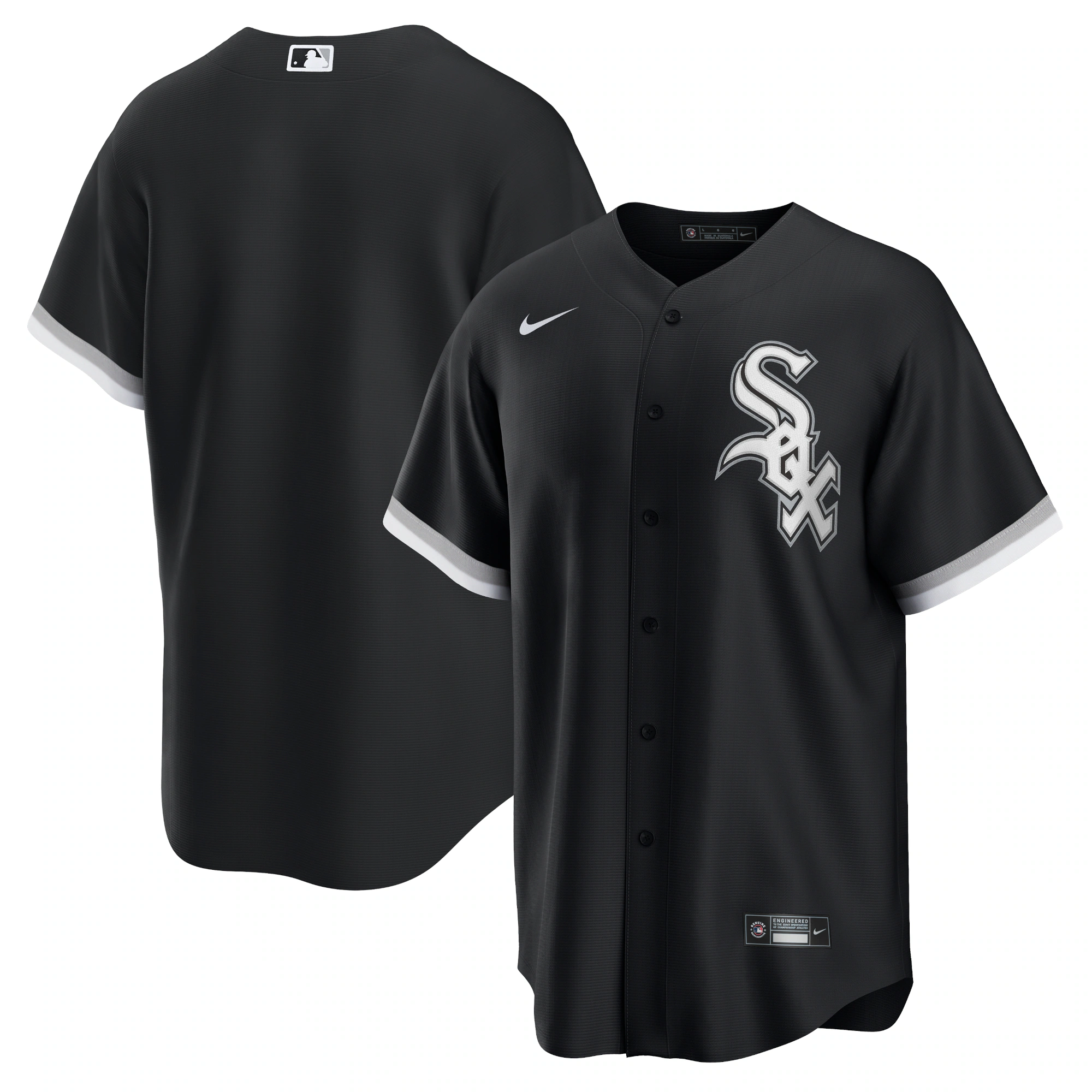 Chicago White Sox Alternate Replica Team Jersey – Black