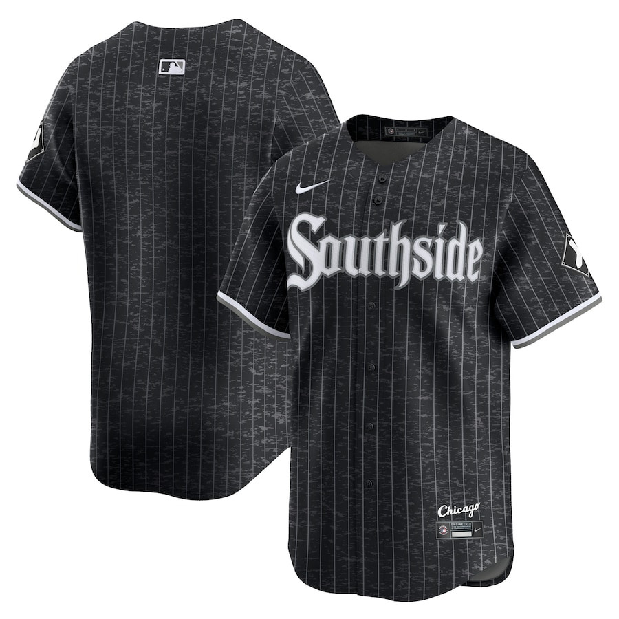 Chicago White Sox City Connect Retired Men Jersey - Black