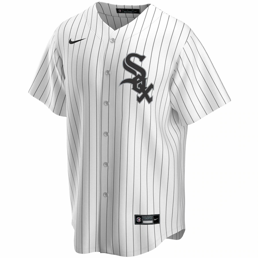 Alternative view of Chicago White Sox Home 2020 Replica Team Jersey ÃƒÂ¢Ã¢â€šÂ¬Ã¢â‚¬Å“ White Color